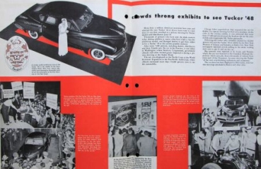 Tucker Modelprogram 1948 "Tucker Topics Publication" Carbrochure (6949)